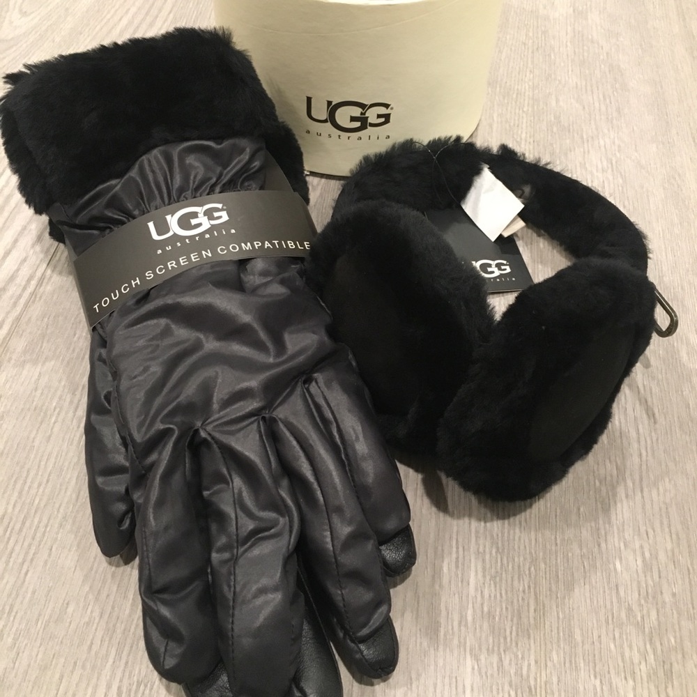 UGG winter set (gloves and ear muffs)
